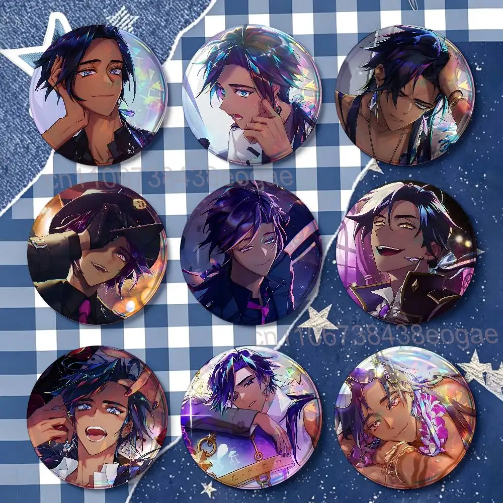 Sirius Arcana Twilight Badges 25 32 44 58 75 mm Round Customizable Wholesale Fan goods Self-made fan freebies