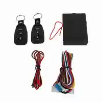 Keyless Car Entry System 3 Buttons Universal Car Door Lock Remote Central Kit with LED Indicator