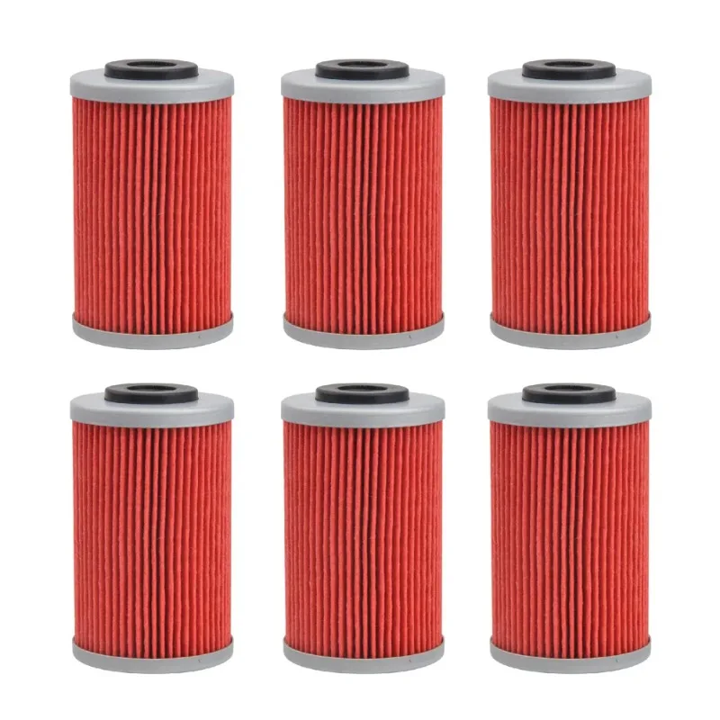 1/4/6 Uds filtro de aceite para Husqvarna 200 250 401 701 Svartpilen Vitpilen 701 Supermoto Enduro Vitpilen 2016 2017 2017 2019 2020