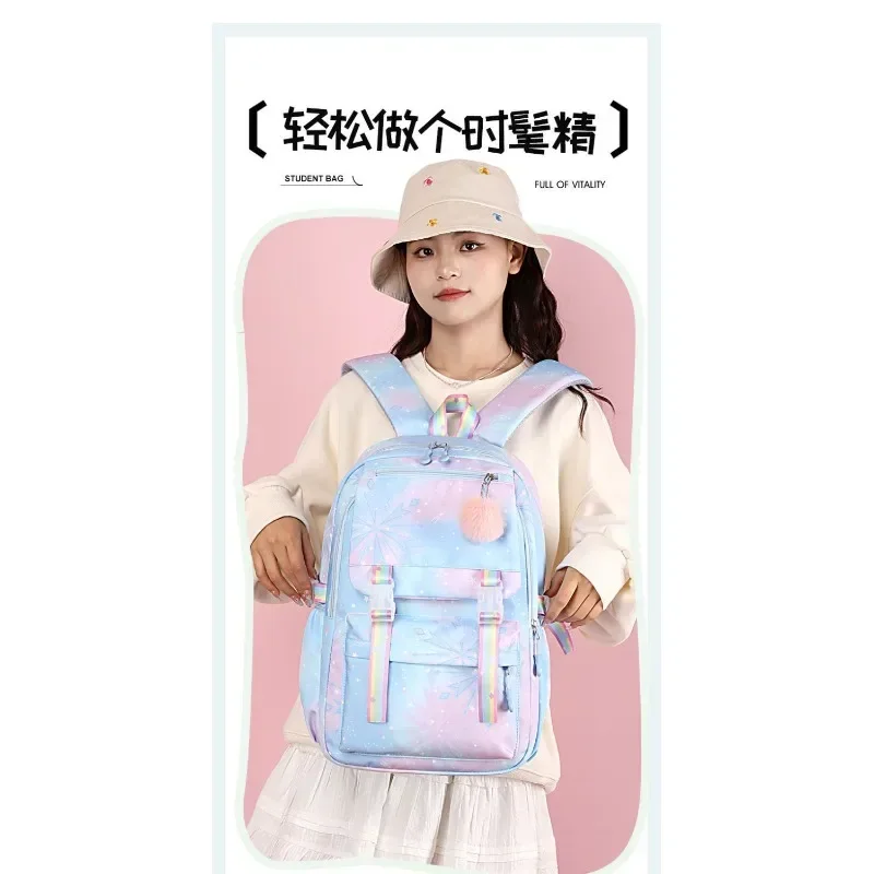 2024 Disney Lilo Stitch Dames Rugzak Jongens Meisjes Boekentas Student Tiener Kinderen Knapzak Schooltas Rugzak Mochila