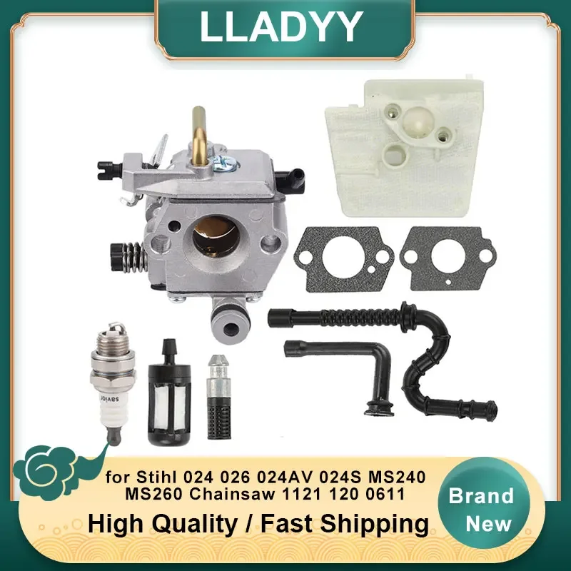 

Carburetor kit for Stihl 024 026 024AV 024S MS240 MS260 Chainsaw 1121 120 0611