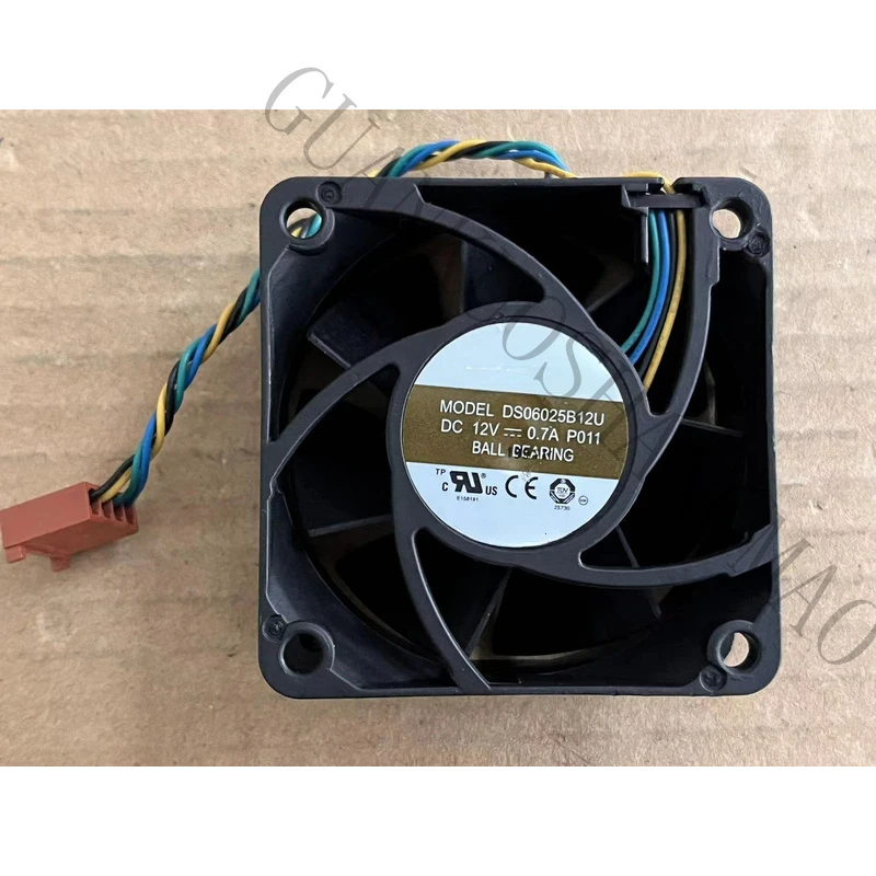 

HJY 1 piece DS06025B12U fan 60*60*25 mm 12 volts 0.70A 4 pins