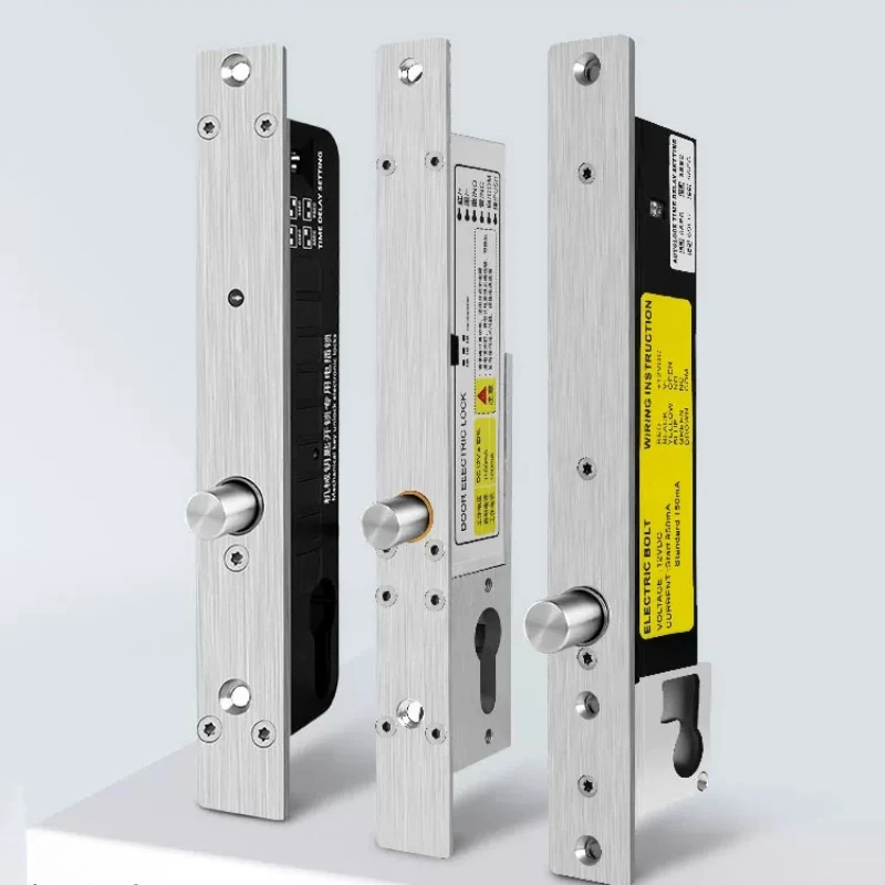 KOB Brand Sturdy Narrow Panel Prison Six Core Electric Plug Lock Intelligent Sturdy Key Electric Plug Lock