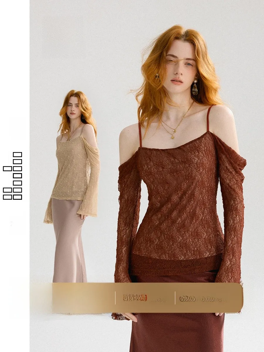 

Retro Long Sve Women's Blouse Floral Print Csole Top Ele Sle Straight Cut Other Material 00% Autumn Faion