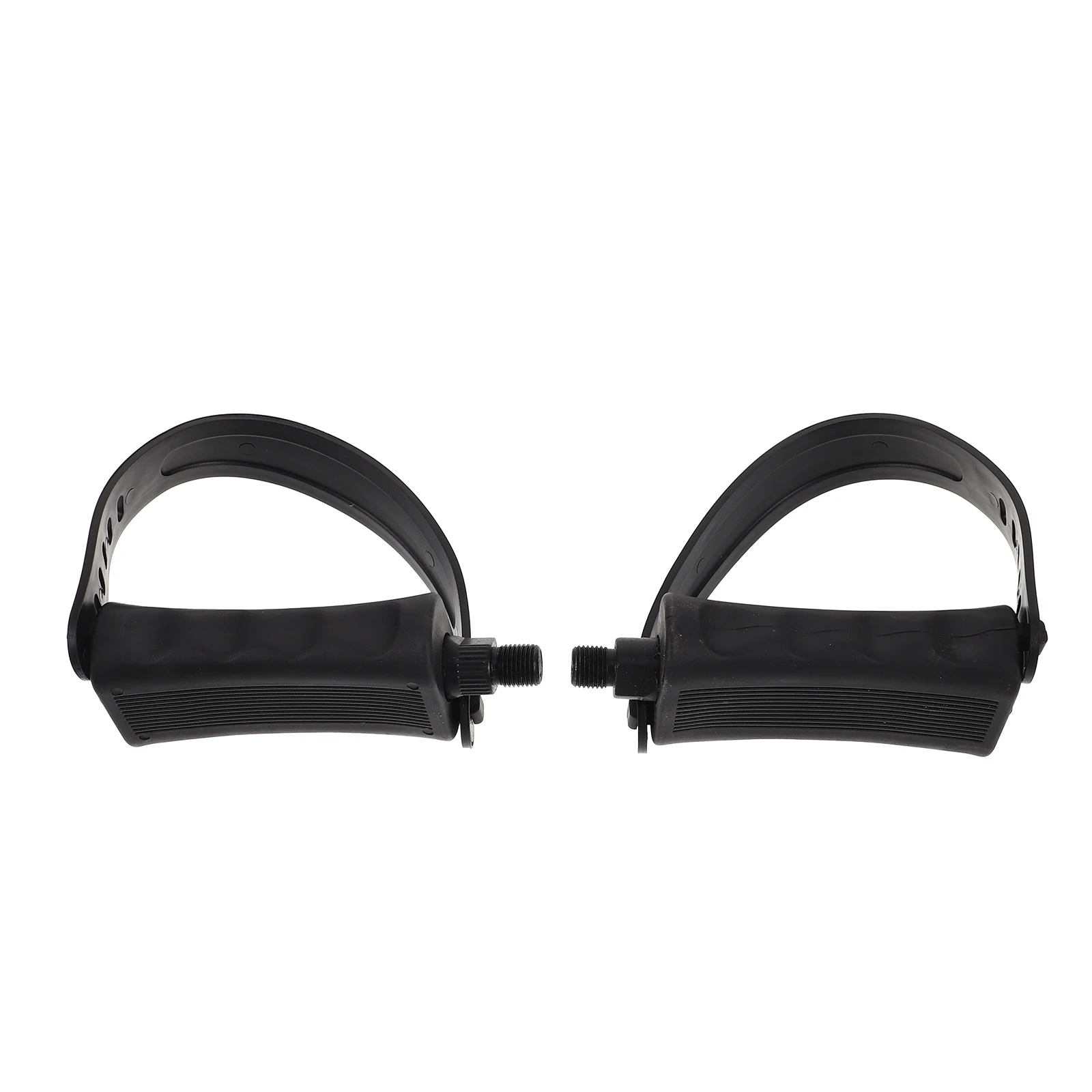 

1Pair Stationary Bicycle Pedals with Adjustable Straps Nonslip Comfortable Riding Experience Cycling Parts Bicycle Accessories