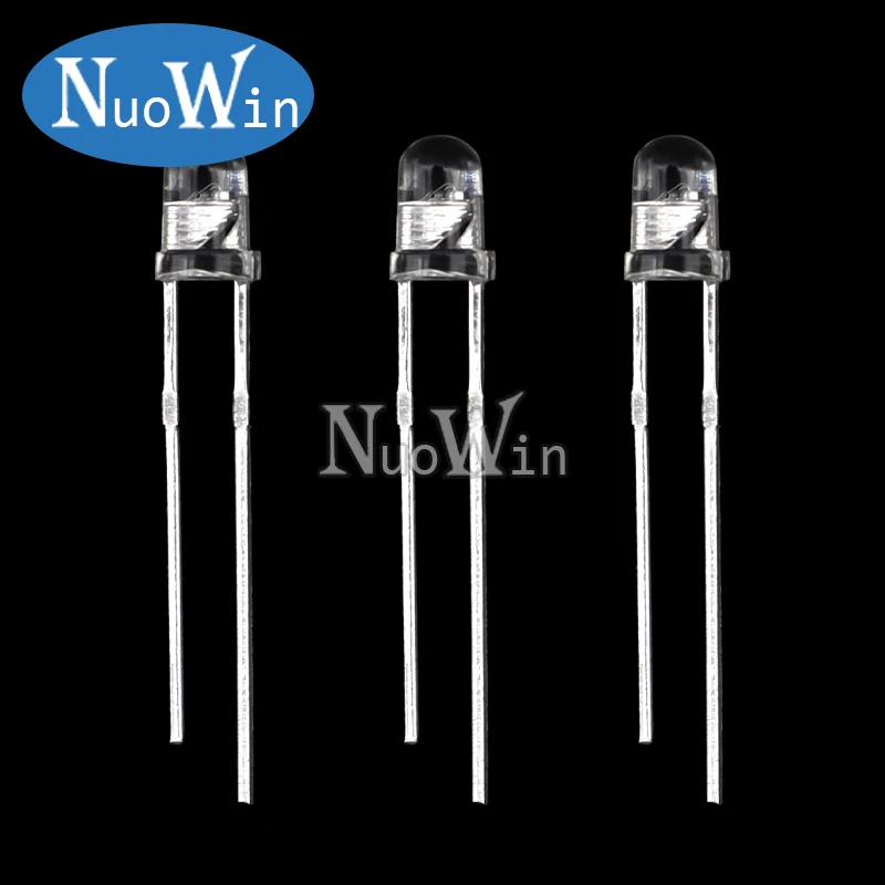 50pcs/lot 3MM Flash Red Green Bi-Color Light-Emitting-Diode F3 Automatic Flashing LED Control Blinking Diode DIY