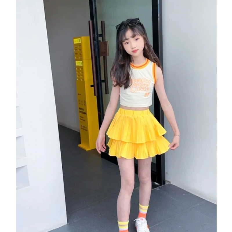 Kids Jazz Stage Outfit Set School Ceremony Chorus Uniform Primary Sports Team Performance Costume