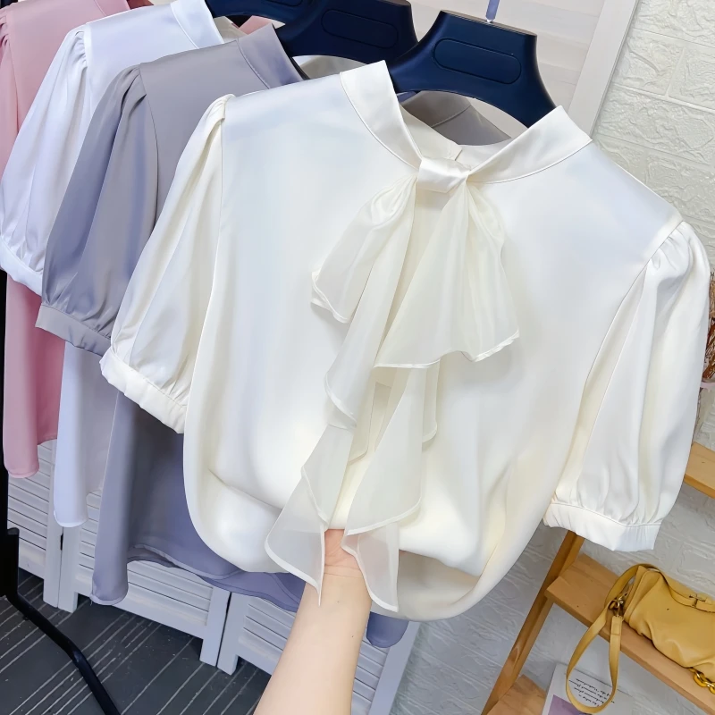 

Новинка лета, женский атласный ацетат ort Sve с капюшоном, свободный крой, простой Sle, чистый цвет, полиэфирное волокно