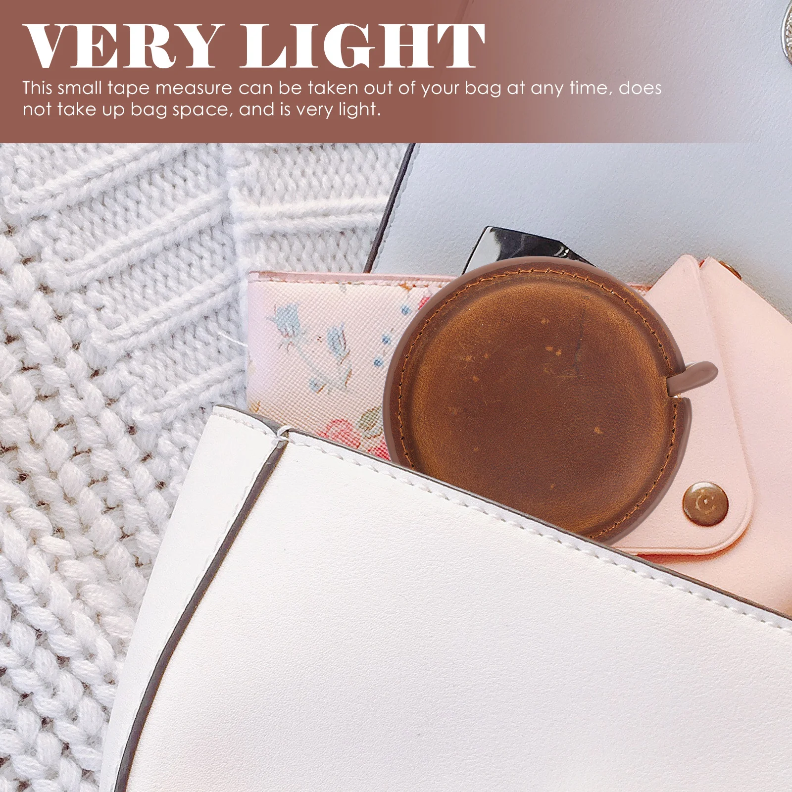 

Mini Tape Measure Portable Wear Resistant Accurate Tape for Body Waist Measuring Sewing Accessories Multipurpose Measuring Tool