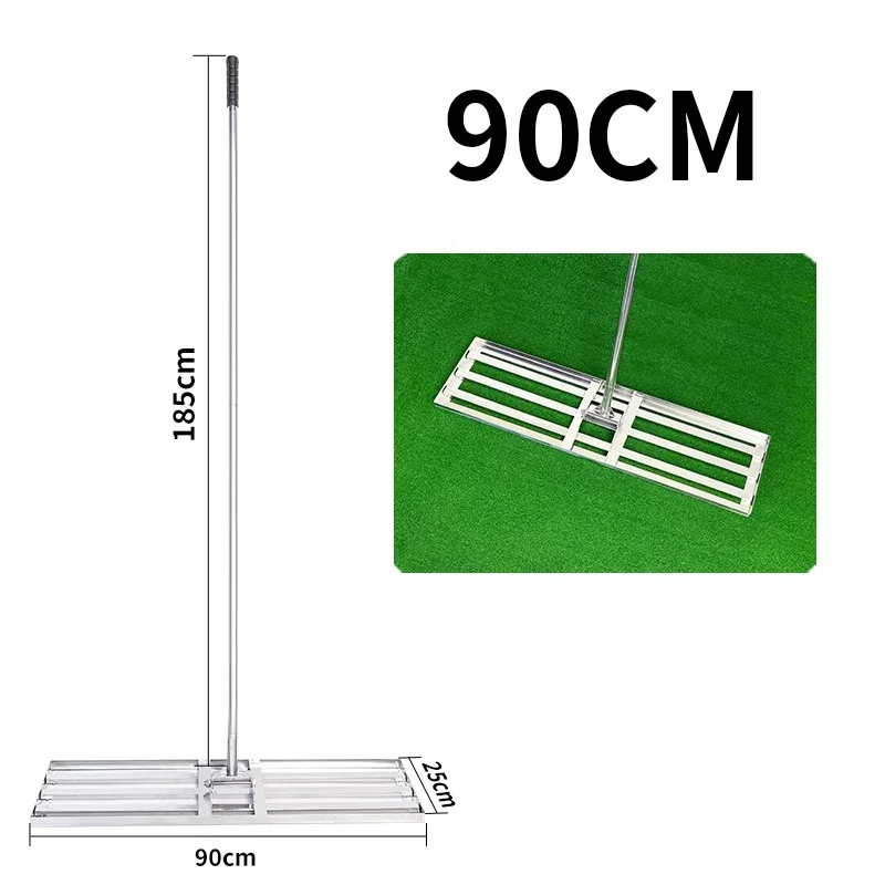 أداة تسوية عشب الجولف، لوازم ملعب الجولف، كسارة رمل من الفولاذ المقاوم للصدأ، أداة تشذيب العشب الأخضر وأداة تسوية الرمل