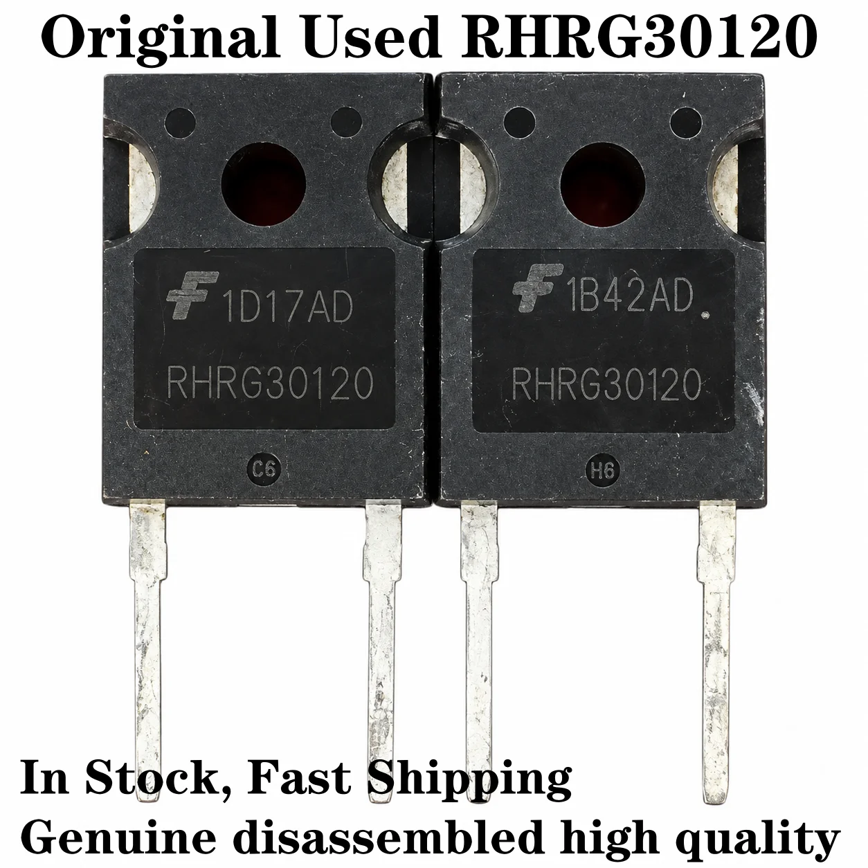 5-10pcs 100% Original disassembly RHRG30120 R30120G2 30A/1200V TO-247 In Stock