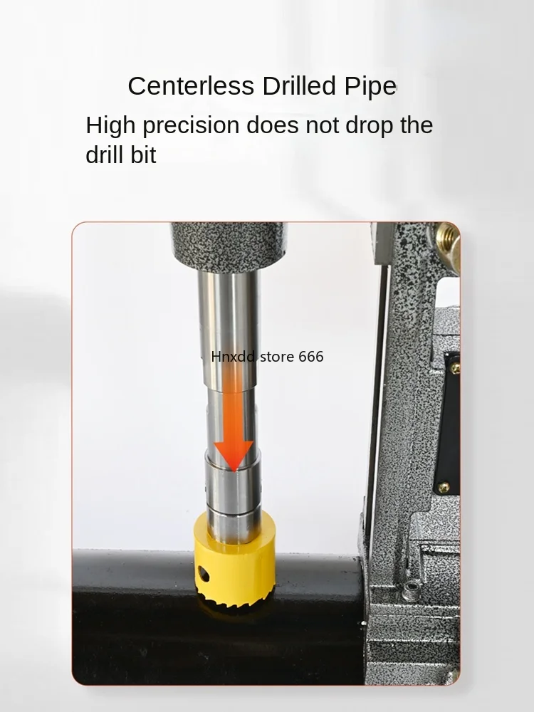 Electric galvanized pipe fire pipe opening machine