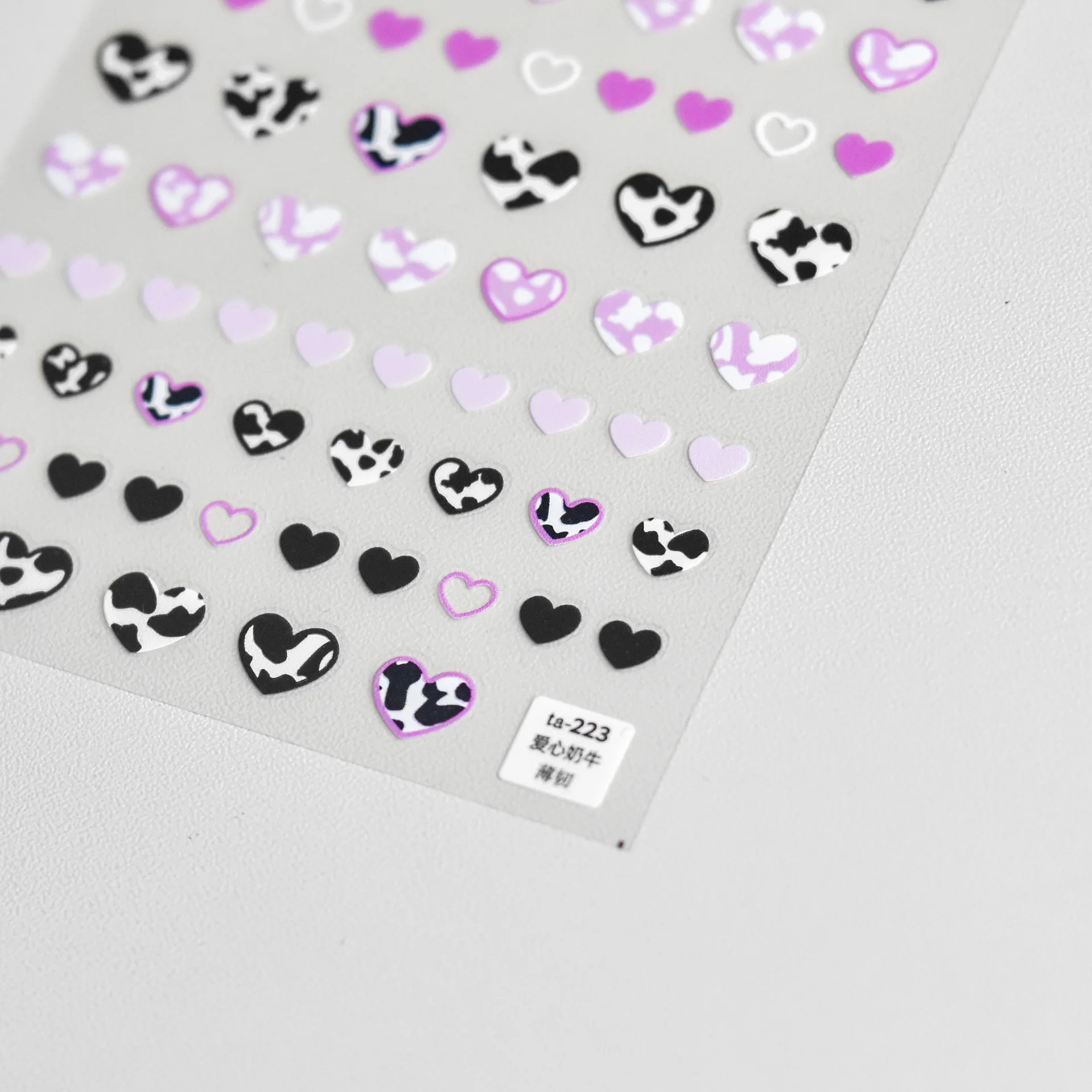 Tier gemusterte Liebe Herz Nag – Nail Art Zebra Design Bewertung und Preis