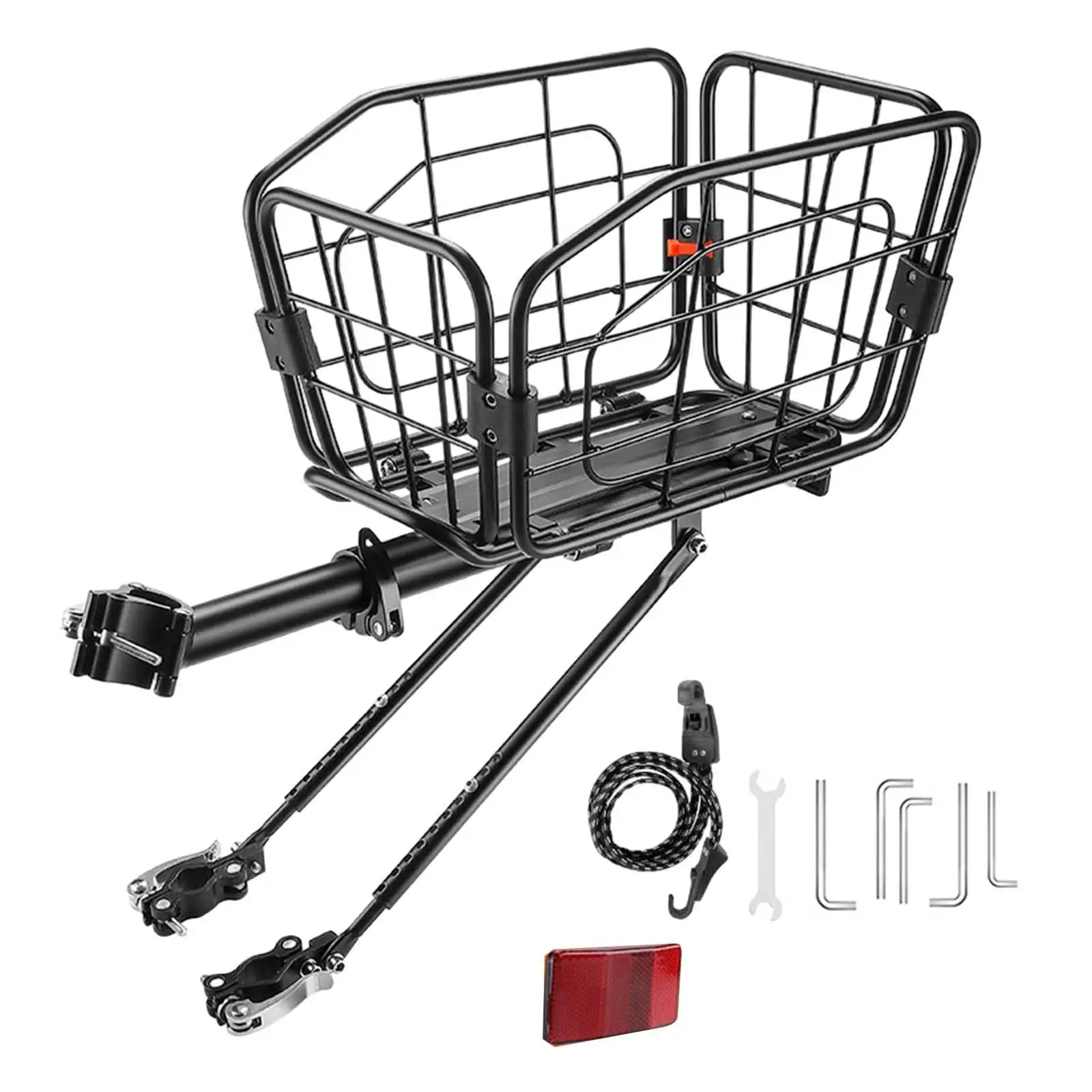 Bike Rear Rack Basket Cycling Equipment Aluminum Alloy Bicycle Cargo Rack