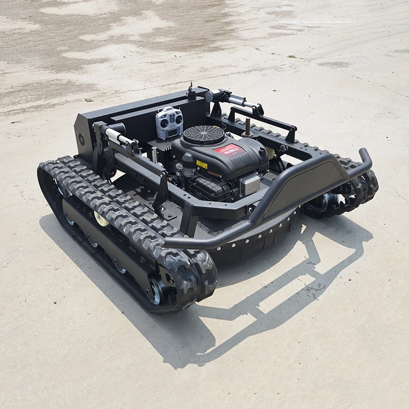 Multi-functional Crawler Lawn Mower Smart Remote Control 360-degree Rotating Weeder Garden Lawn Mower