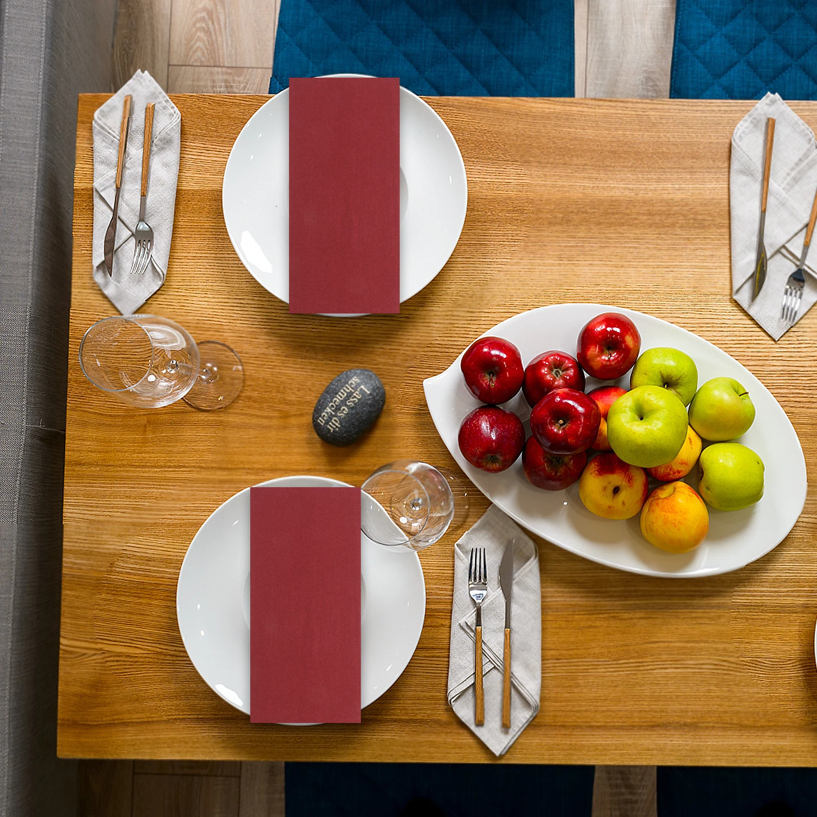 

Disposable Paper Napkins Banquet Guest Hand Towels Soft Wood Pulp Durable Wedding Luncheon Serviettes For Restaurant Hotel