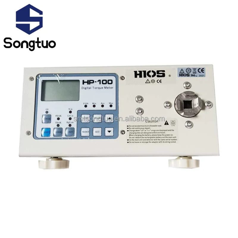 HIOS -100 Digital Torque Meter & Tester with Rechargeable Battery and 1 Year Warranty