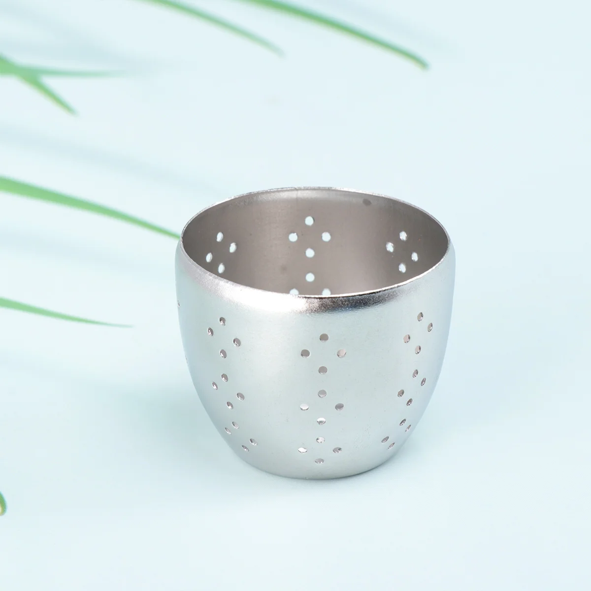 

Blue Silicone Flower Potted Tea Infuser Novelty Portable Tea Bag Filter for Loose Leaves Steeper in Cups Teapots Food Safe