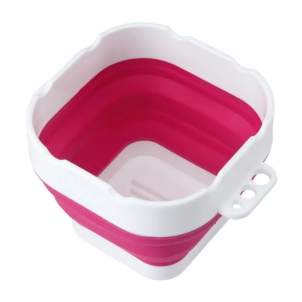 

Foldable Paint Brush Washer Red Silicone Bucket for Watercolor Acrylic Oil Painting Pen Cleaning Station Artist Tool