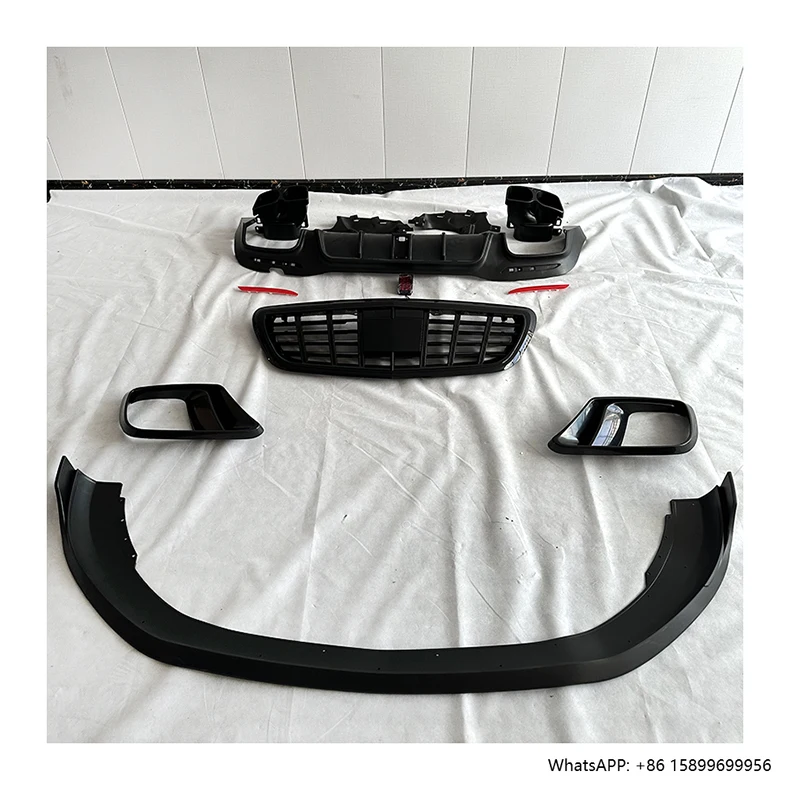 

Car Body Kit for Mercedes Benz S Class W222 S63 S65 Upgrade to Bra-Bus B700 Include Front Lip and Rear Diffuser