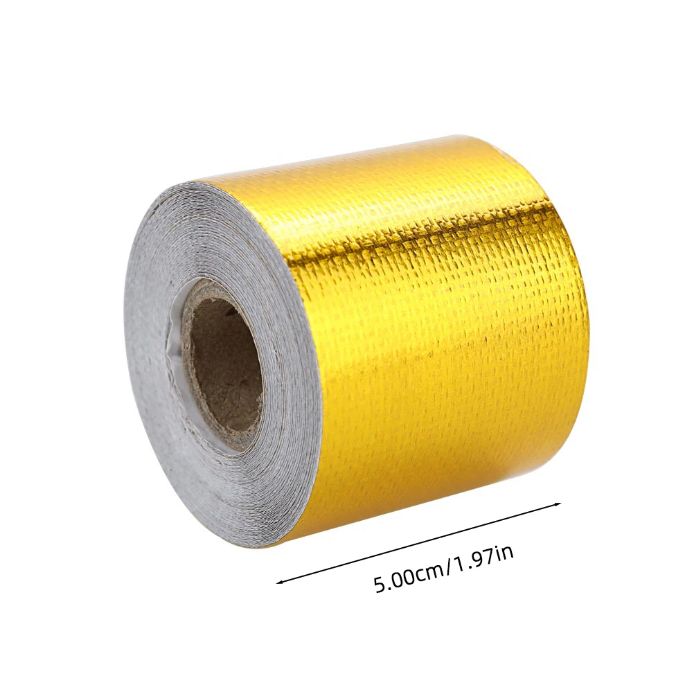 

Insulation Aluminum Foil Tape Heat Resistant Waterproof Sealing Duct Repair Foil Adhesive Tape For Pipe Plumbing Maintenance