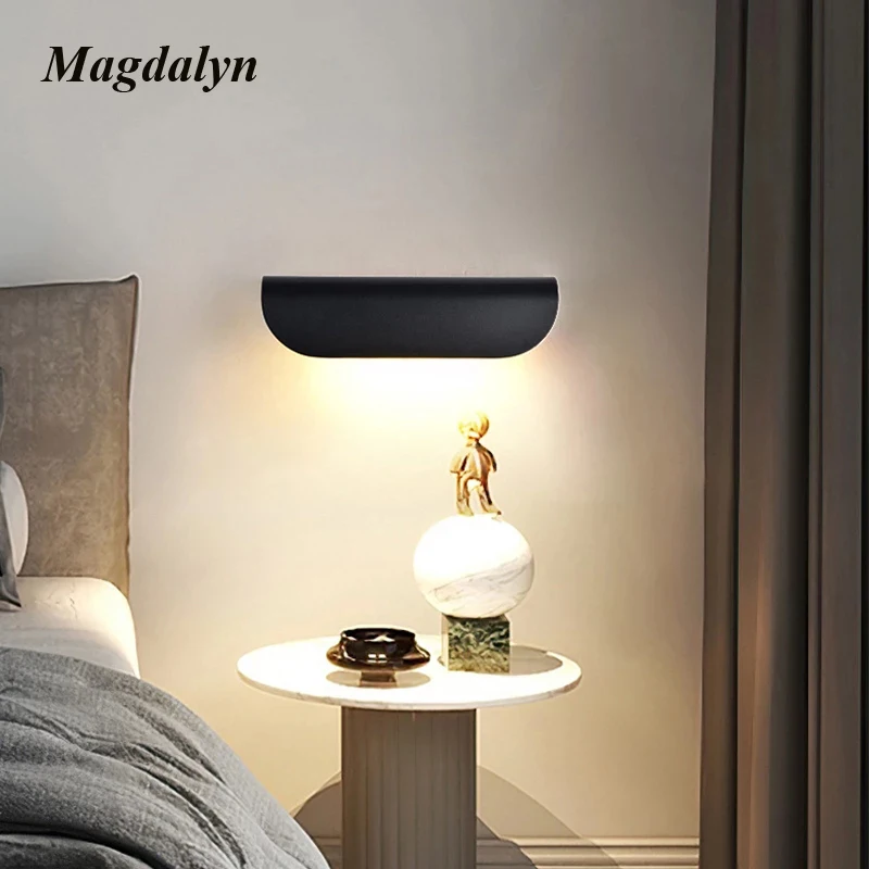 Magdalyn Indoor Aluminum Wall Light Modern Garden Porch Sconces Home Decor Nordic Living Room Exteior Waterproof Led Lamp