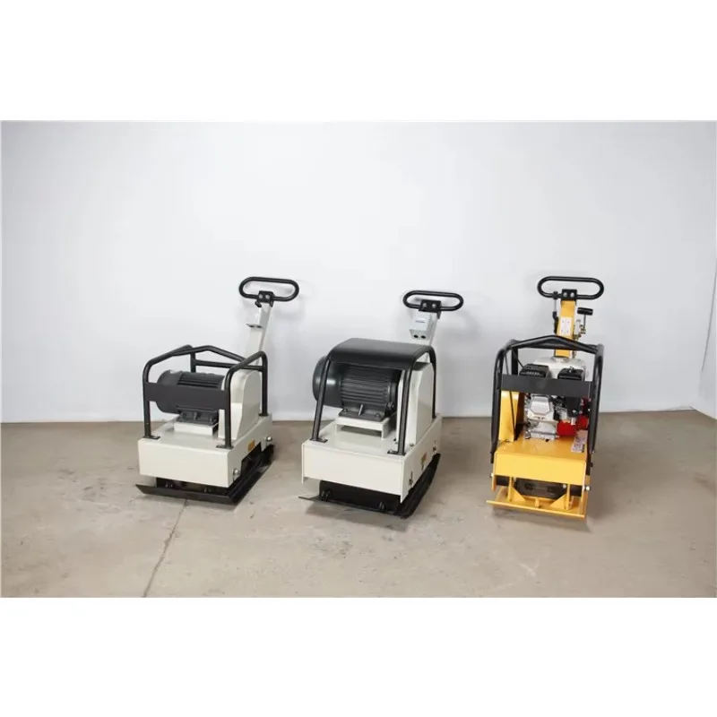Vibrating Battery Rammer Plate Compactor Double-way Concrete Wacker Soil Compactor Machine