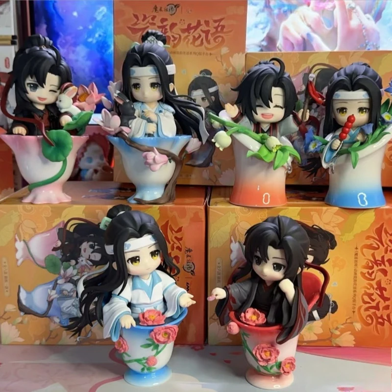 Disponibile - Blind Box Serie Fiore di Porcellana - Collezione di Personaggi Anime Carini, Giocattolo Regalo Wei Wu Xian Lan per Fan