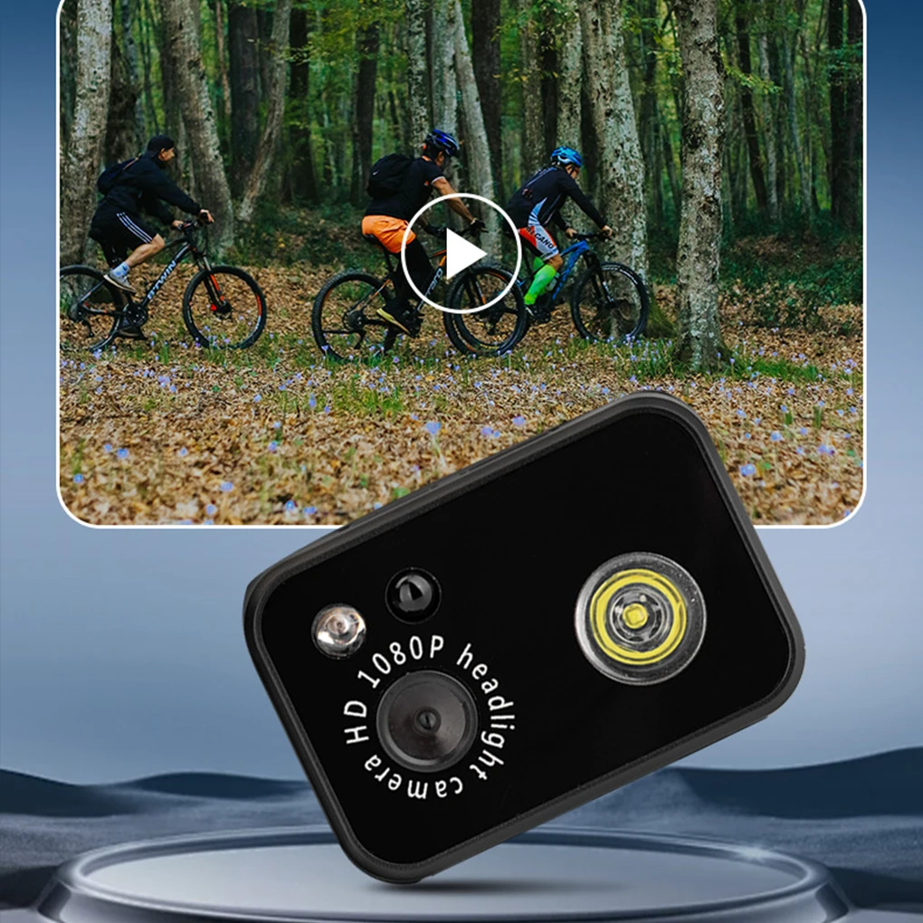 Câmera de ação HD 1080P com gravador de vídeo com detecção de ondas Câmera esportiva de alta definição 1080P