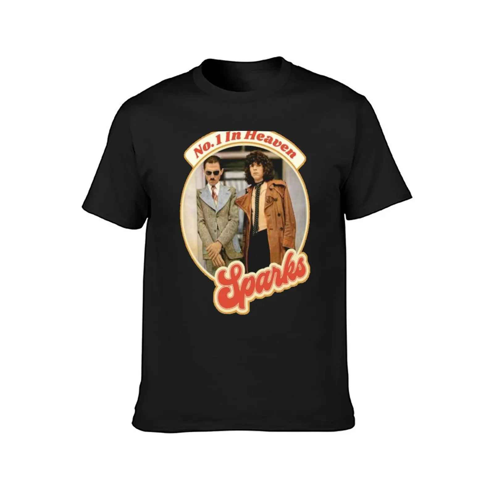 Sparks band, Sparks brothers , Ron Mael T-Shirt summer top plain mens graphic t-shirts