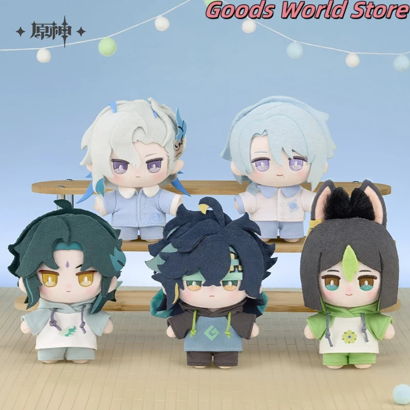 Original Xiao Tighnari Ayato Neuvillette Kinich Keychain Pillow Model ornament storage bag Genshin Impact Cosplay Costume Gift