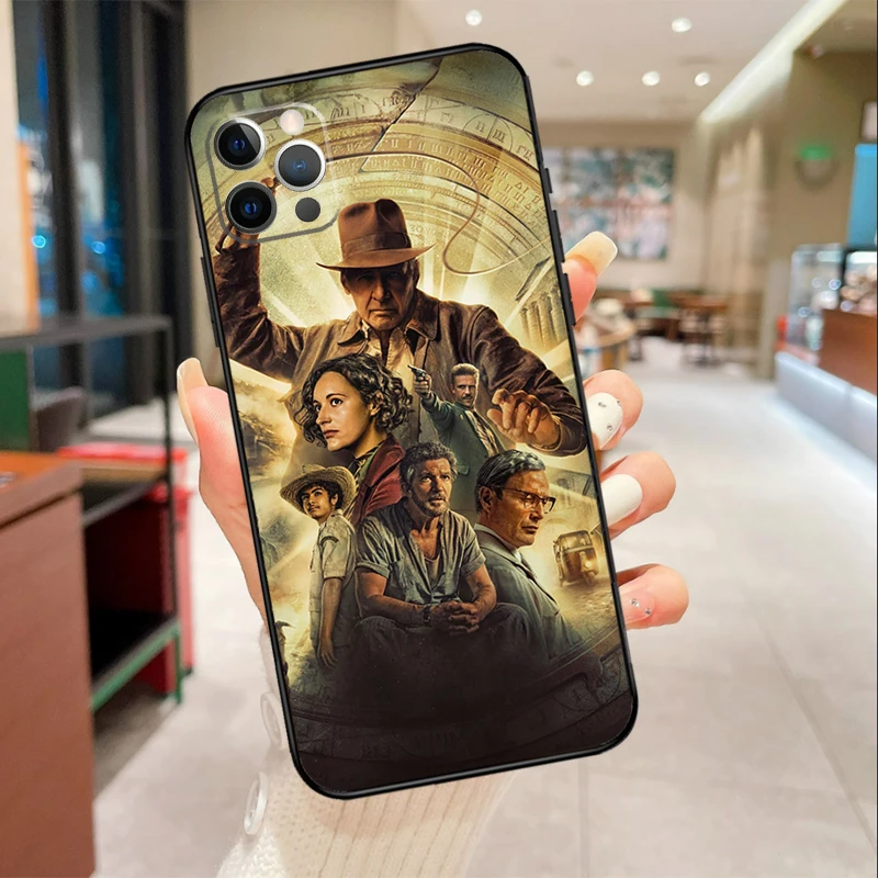 Indiana Jones 5 เคสโทรศัพท์สําหรับiPhone 16 15 14 11 12 13 Pro Max 12 Mini XR 15 16 Plus 16eป้องกัน