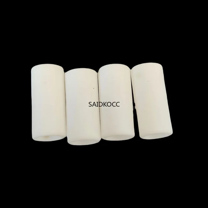 SAIDKOCC 95 Alumina ceramic hollow tube high temperature resistant ceramic round tube wholesale