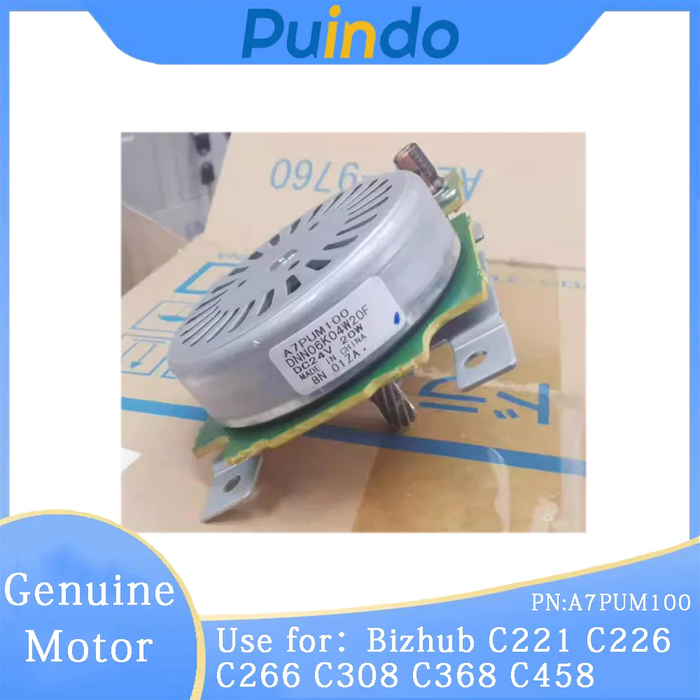 A7PUM100 A7PUM101 A7PUM107 Genuine Motor for Konica Minolta Bizhub C221 C226 C266 C308 C368 C458