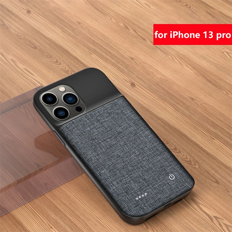 6800mAh Battery Charger Case For iPhone 11 12 13 14 15 Pro Max 12 13 Mini 14 15 Plus X XS Max XR Power Bank for iPhone Charger image 3