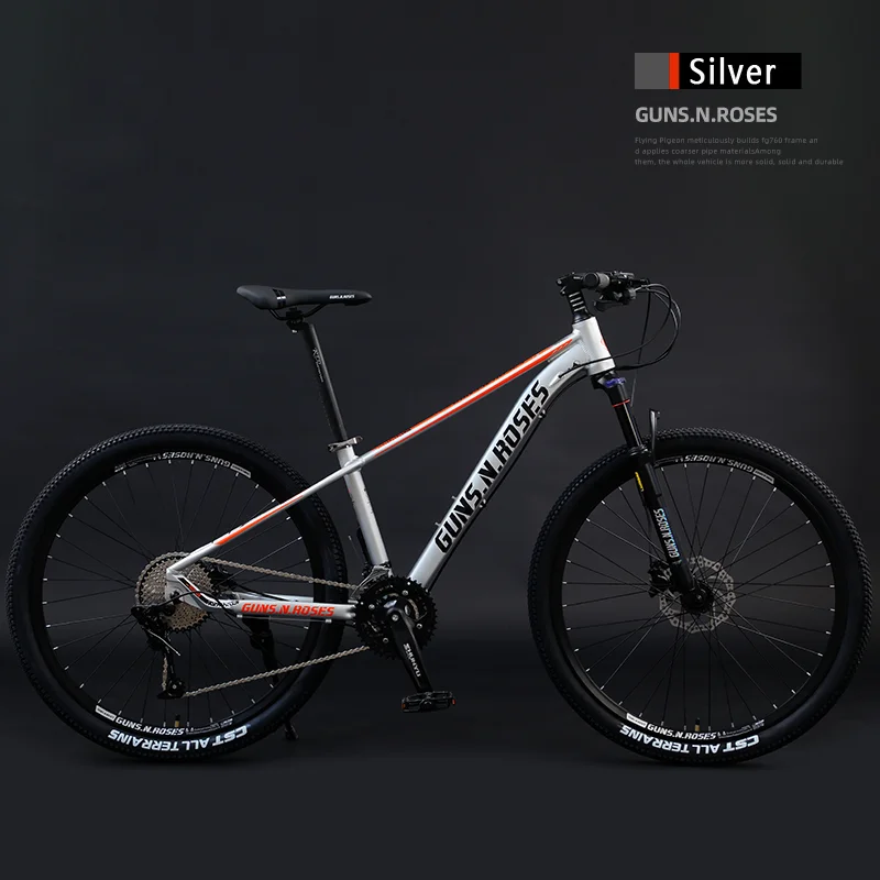 XC Mountain Bikes with Variable Speed Aluminum Oil Disc Brakes Shock Absorbers Off-Road Bikes Male and Female Student Bikes 27.5