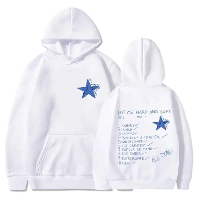 سويت شيرت Billie Hit Me الصلب والناعم للربيع والخريف من القماش غير الرسمي أزياء الشارع للجري ثقافة الهيب هوب في الشارع