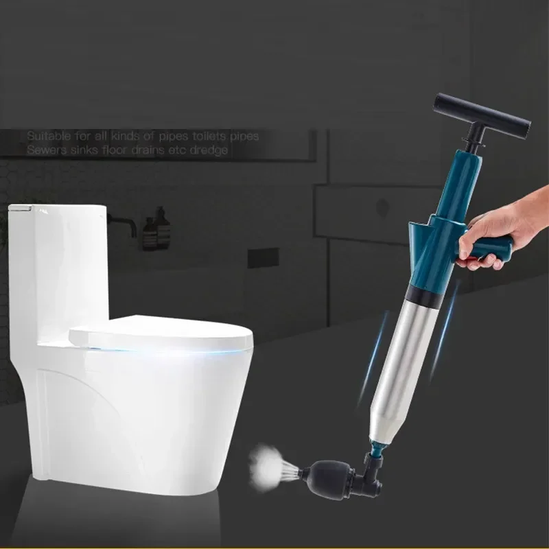 

Pipeline Dredger Air Drainage Blaster Bathroom Blockage Remover Unblocking Bathroom Sink Floor Drain Pipe Plunger Blaster