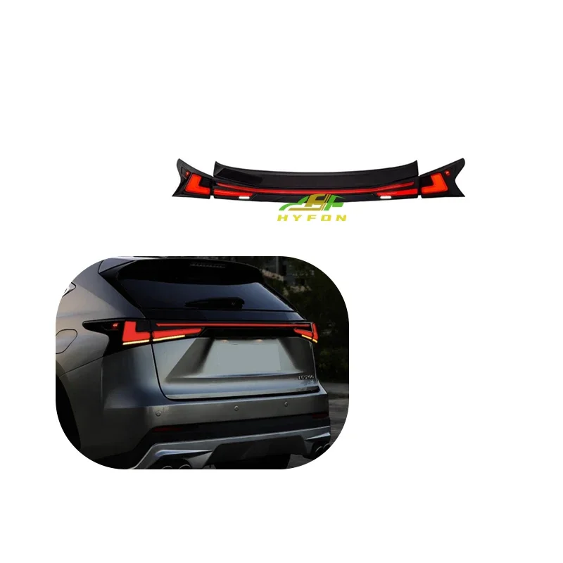 

Модернизированные проникающие светодиодные задние фонари в сборе, ходовые огни, огни заднего хода, Plug and Play, для Lexus NX200, NX300, 2014-2022 гг.