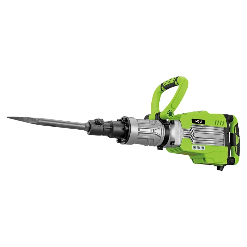 AK911 Electric Demolition Jack Hammer Concrete Breaker Puncher  HEX30 Chisel Breaker Hammer Drill