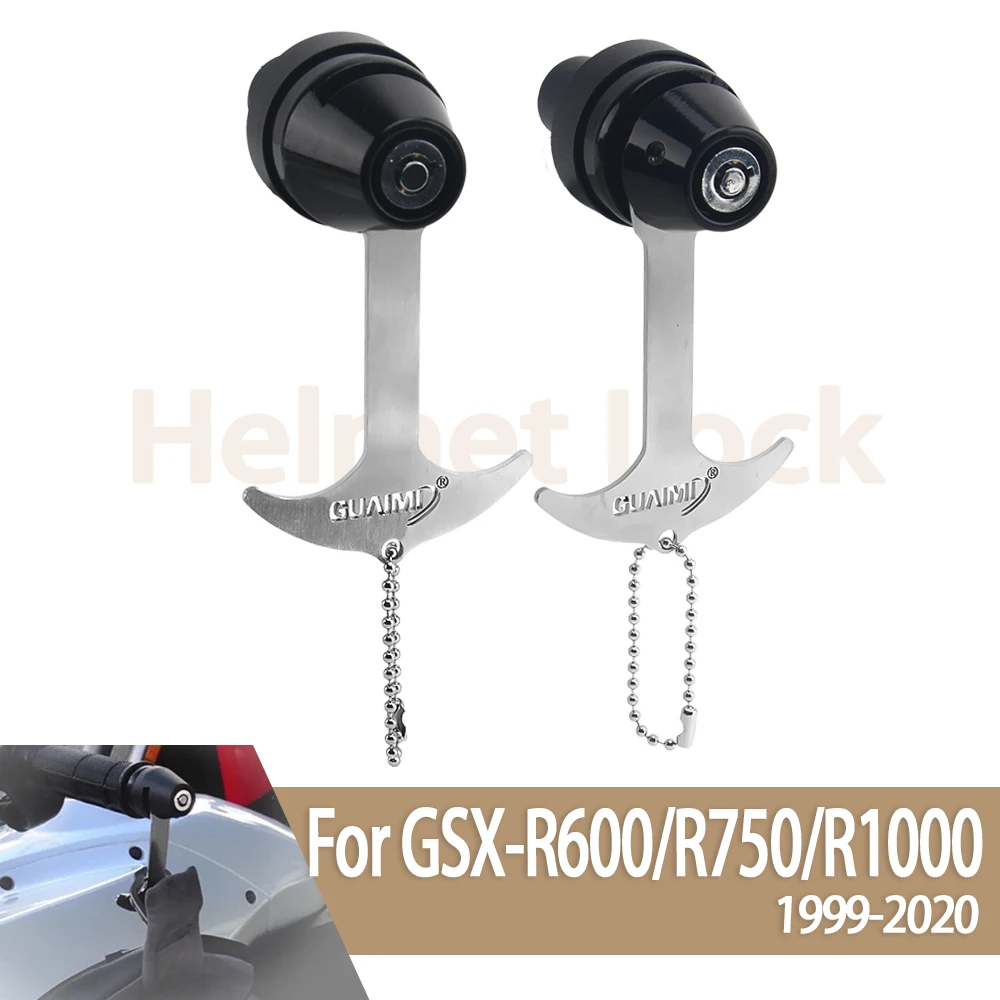 

Helmet Lock For Suzuki GSXR 600 1999-2020 GSX-R750 GSXR 1000 2001-2020 Security Anti-theft Handlebar Lock with Keys Handle Locks
