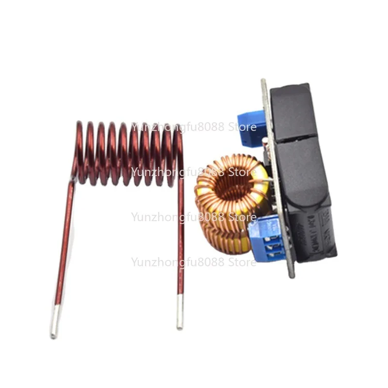 High Quality 5-12v 120W Mini ZVS Induction Heating Plate Flyback Heater DIY Cookware + Ignition Coil