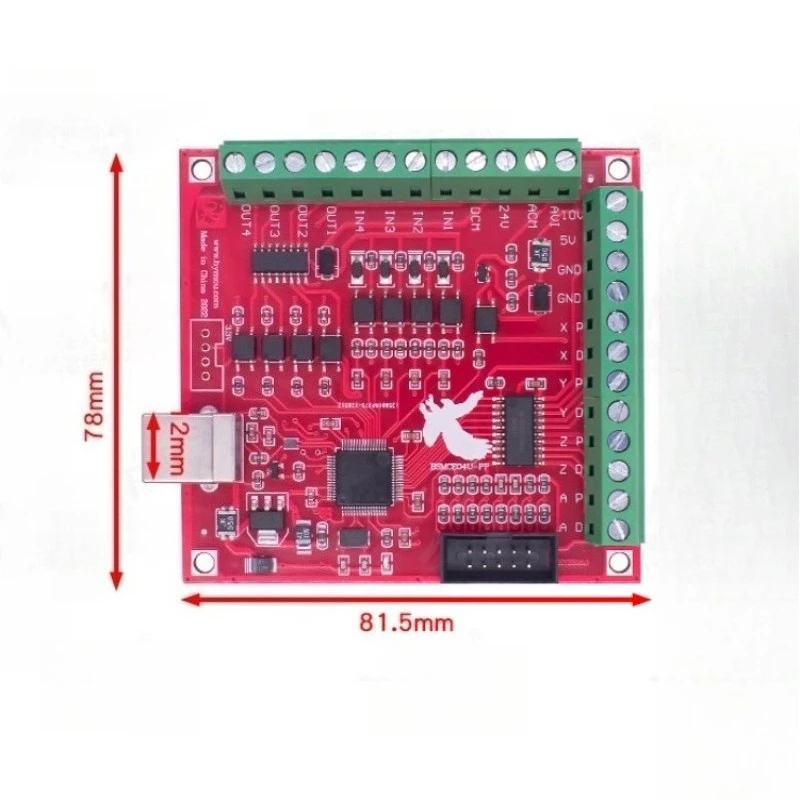 Breakout board CNC USB MACH3 100Khz 4 axis interface driver motion controller driver board