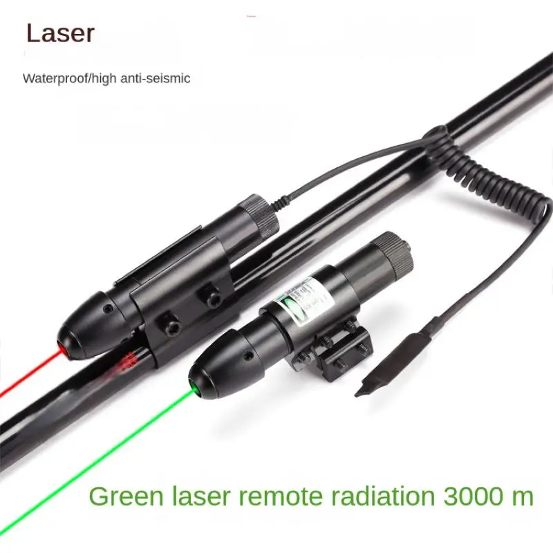 Pointed laser sight can be adjusted up, down, left, right for laser calibration, green laser sight, infrared laser