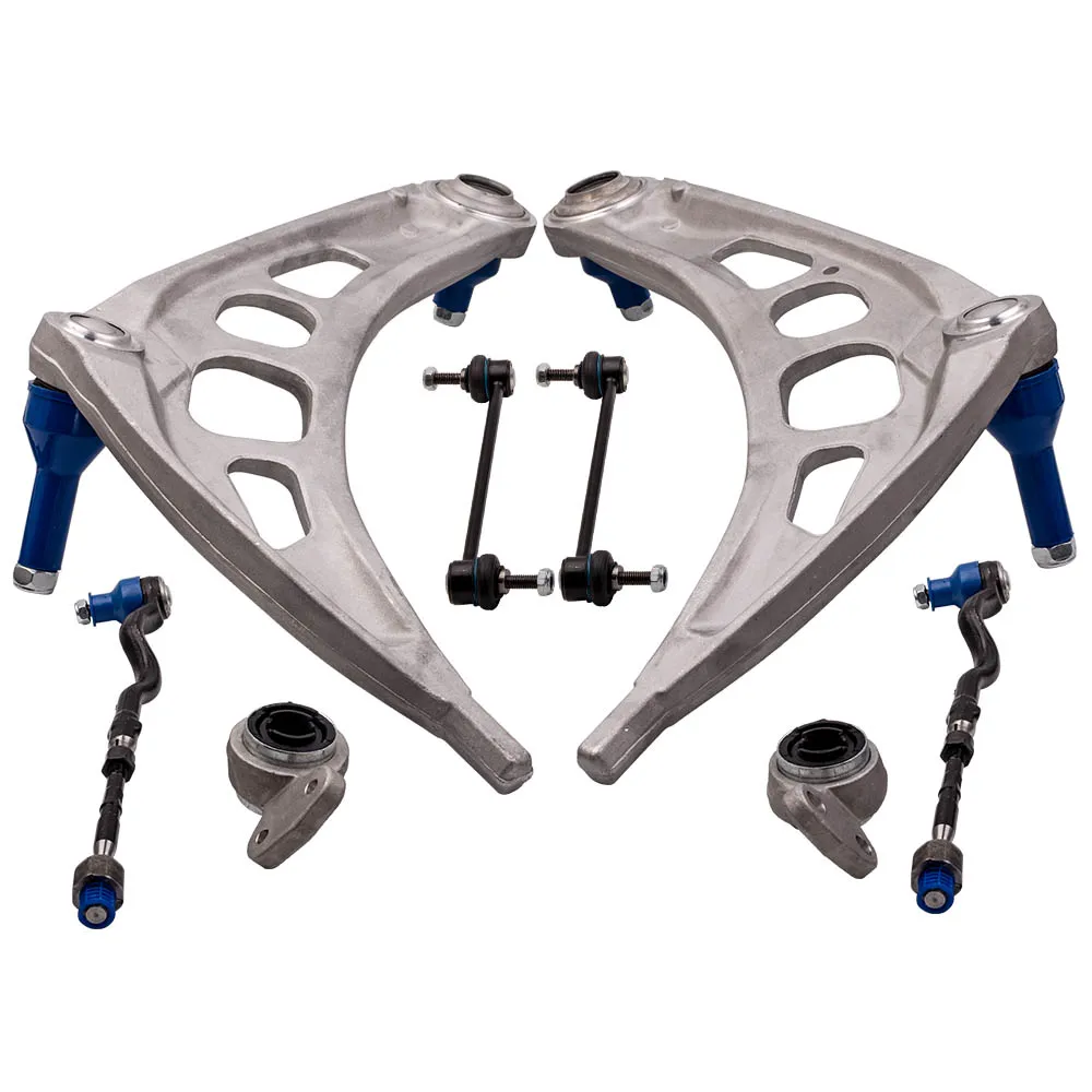 Front End Suspension Control Arm Wishbone Ball Joints Bushing Set For BMW E46 - view 6