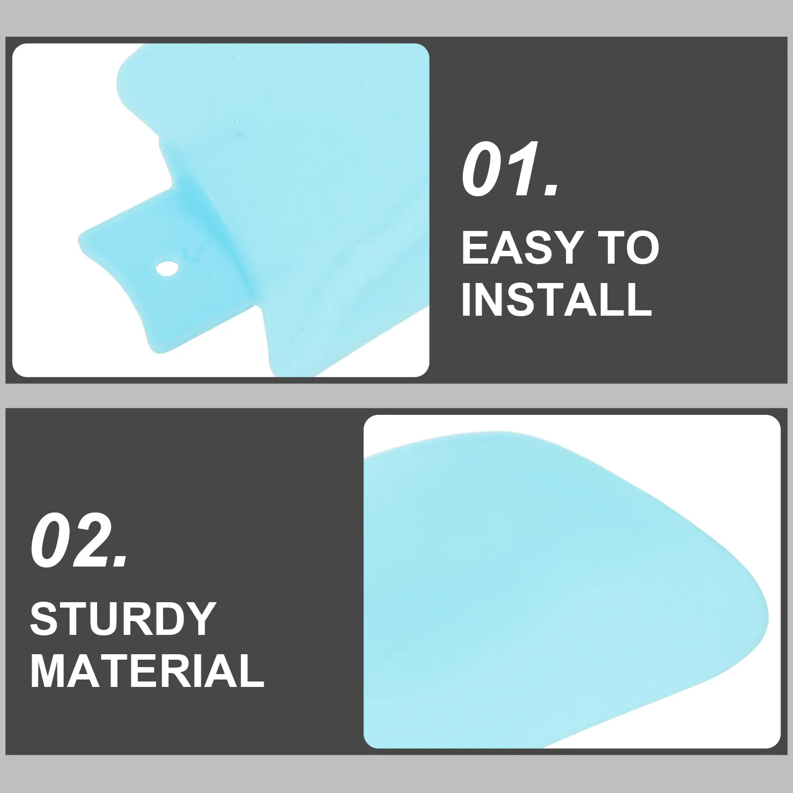 Mini Fan Replacement Blades 5 Pack Plastic Blades for Ceiling Table and Floor Fans Easy Install Durable