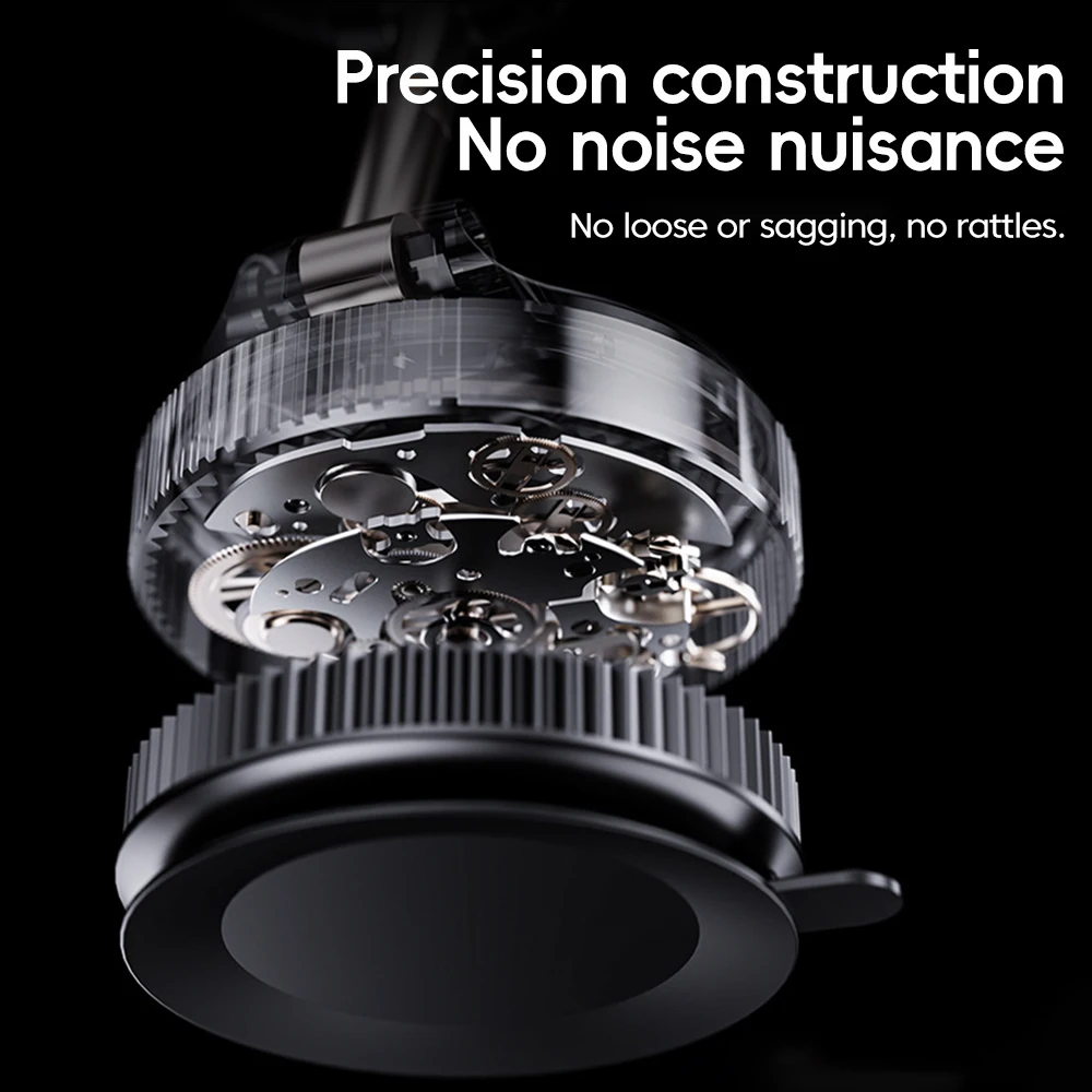 Olaf 360° Rotation Car Phone Magnetic Stand Vacuum Suction Cup Bracket Foldable Portable Bracket Navigation Universal Holder