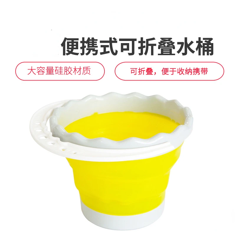 Pen Washing Container Art Bucket Pen Washing Container Folding Oil Painting Pen Washing Container Brush Washing Container