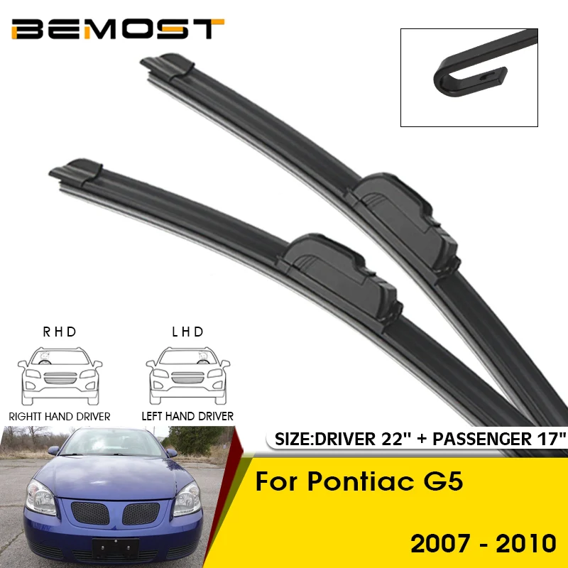 

Car Wiper Blades For Pontiac G5 2007-2010 Windshield Windscreen Front Window Blades 22"+17" Car Accessories