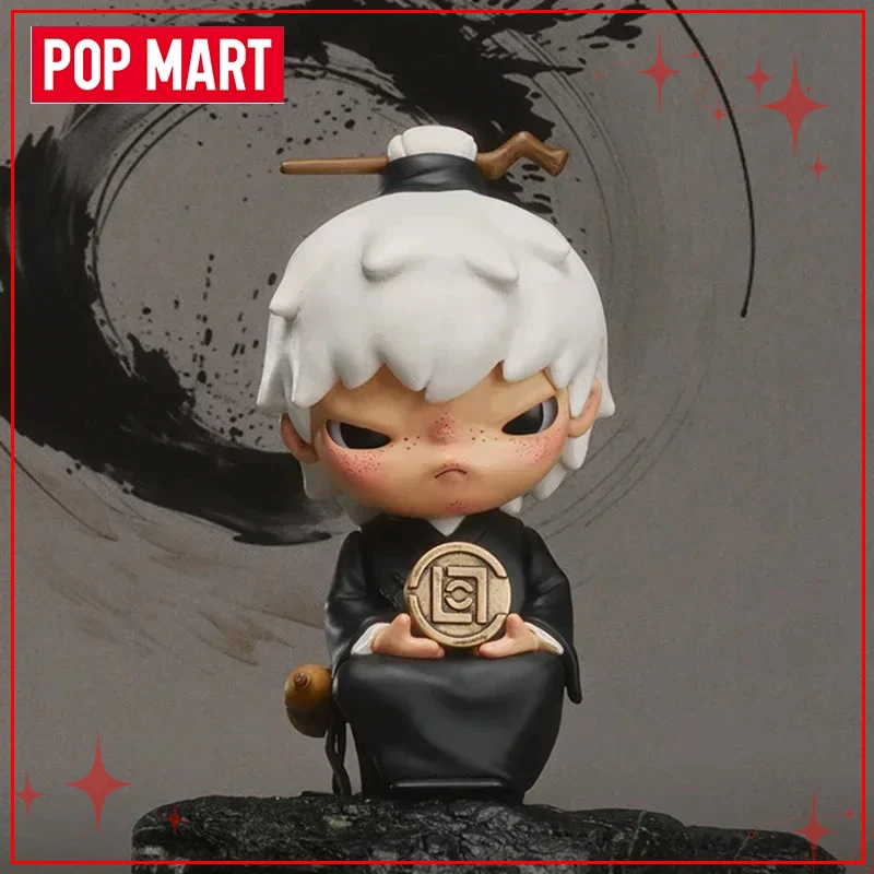 Oryginalne figurki POPMART Hirono CLOT Seria 8V Generacji - Modne prezenty, ozdoby dekoracyjne